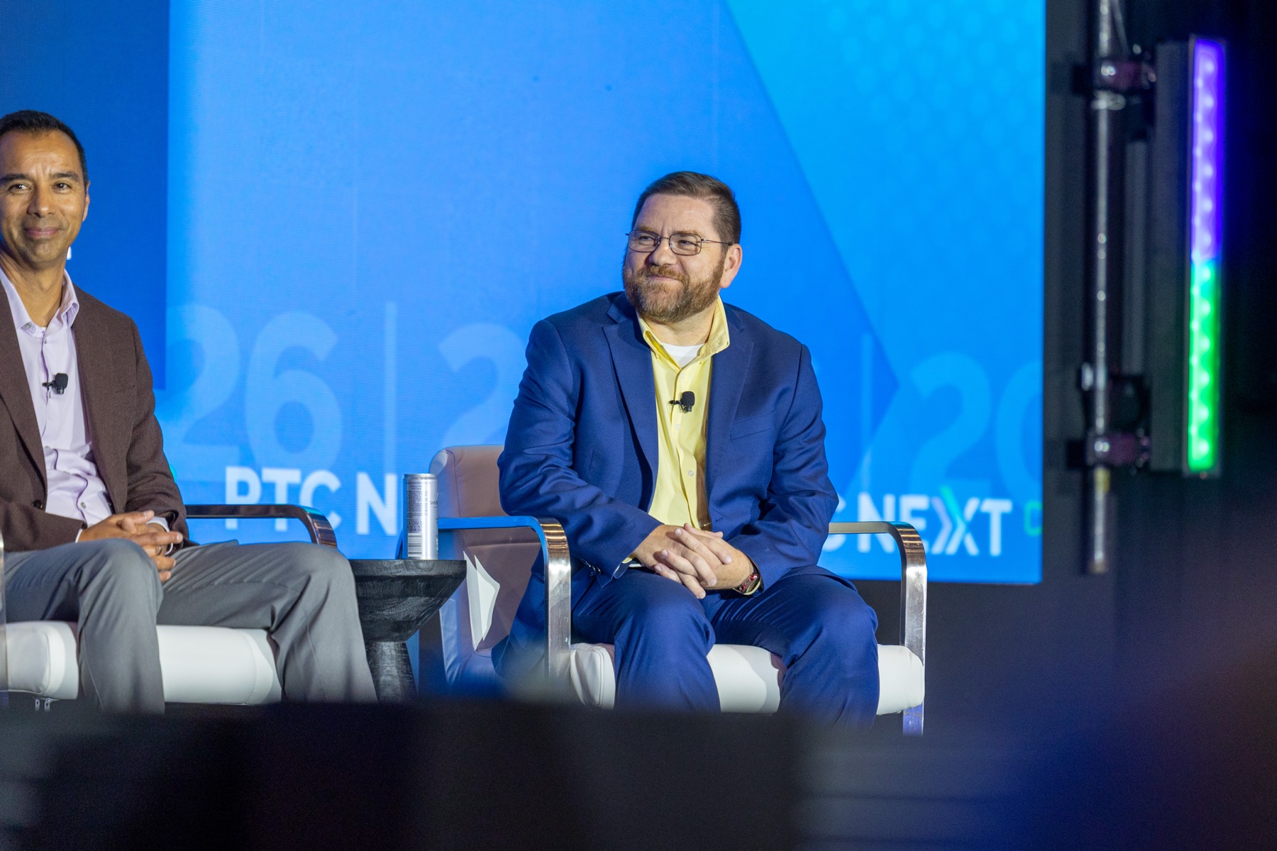 Ricky Jordan speaking on stage